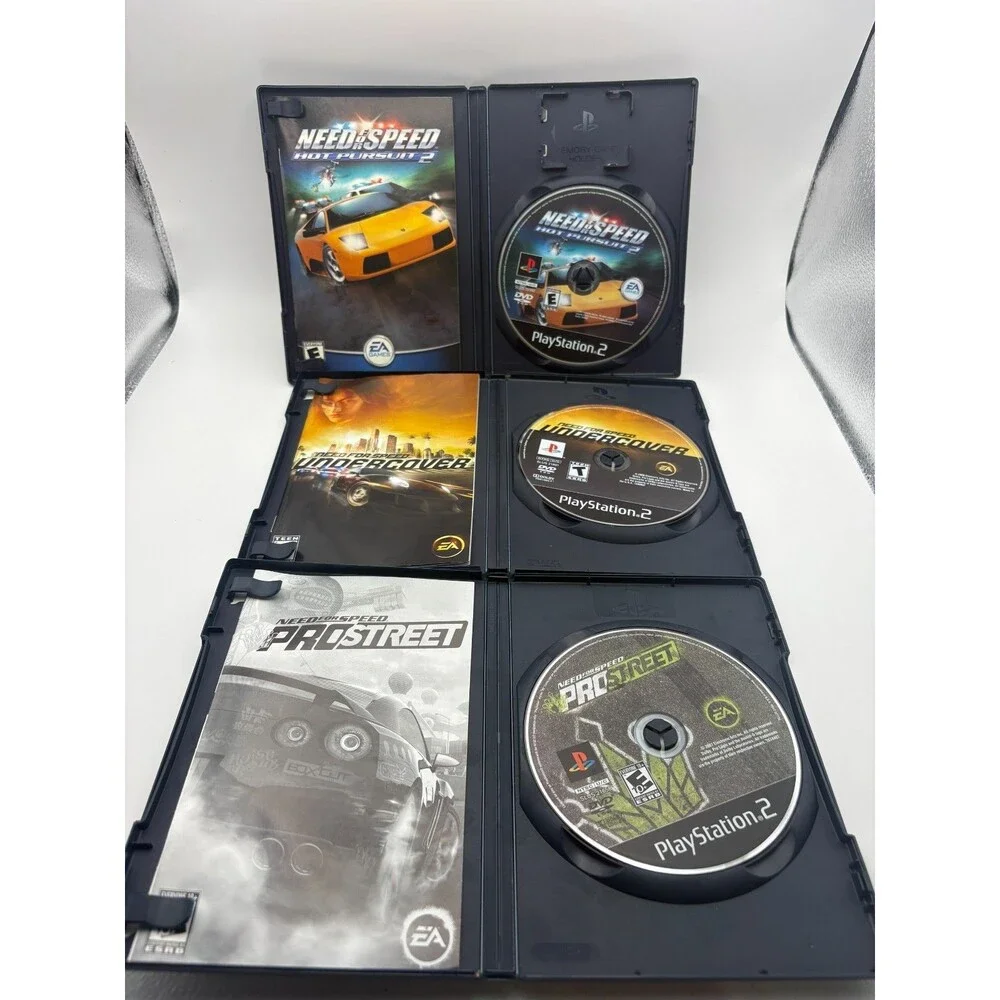 PlayStation 2 Need for Speed 4-Game Collection: Underground Undercover Prostreet
